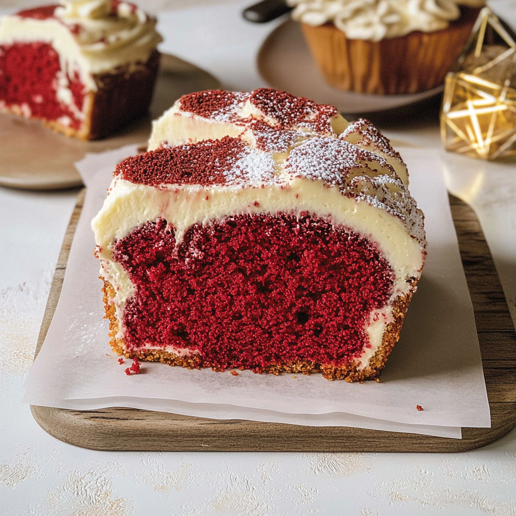 Valentine’s Red Velvet Pound Cake