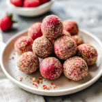 Valentines Strawberry Energy Bites 1