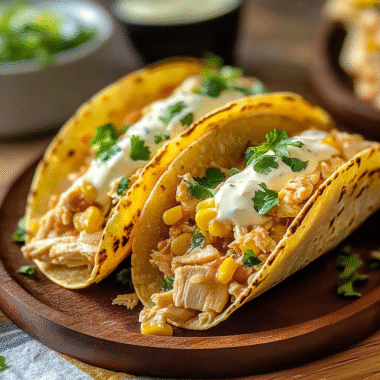 White Chicken Chili Tacos 1