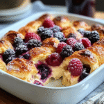 berry croissant casserole 1