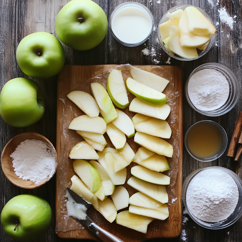 Apple Pastries ingredients