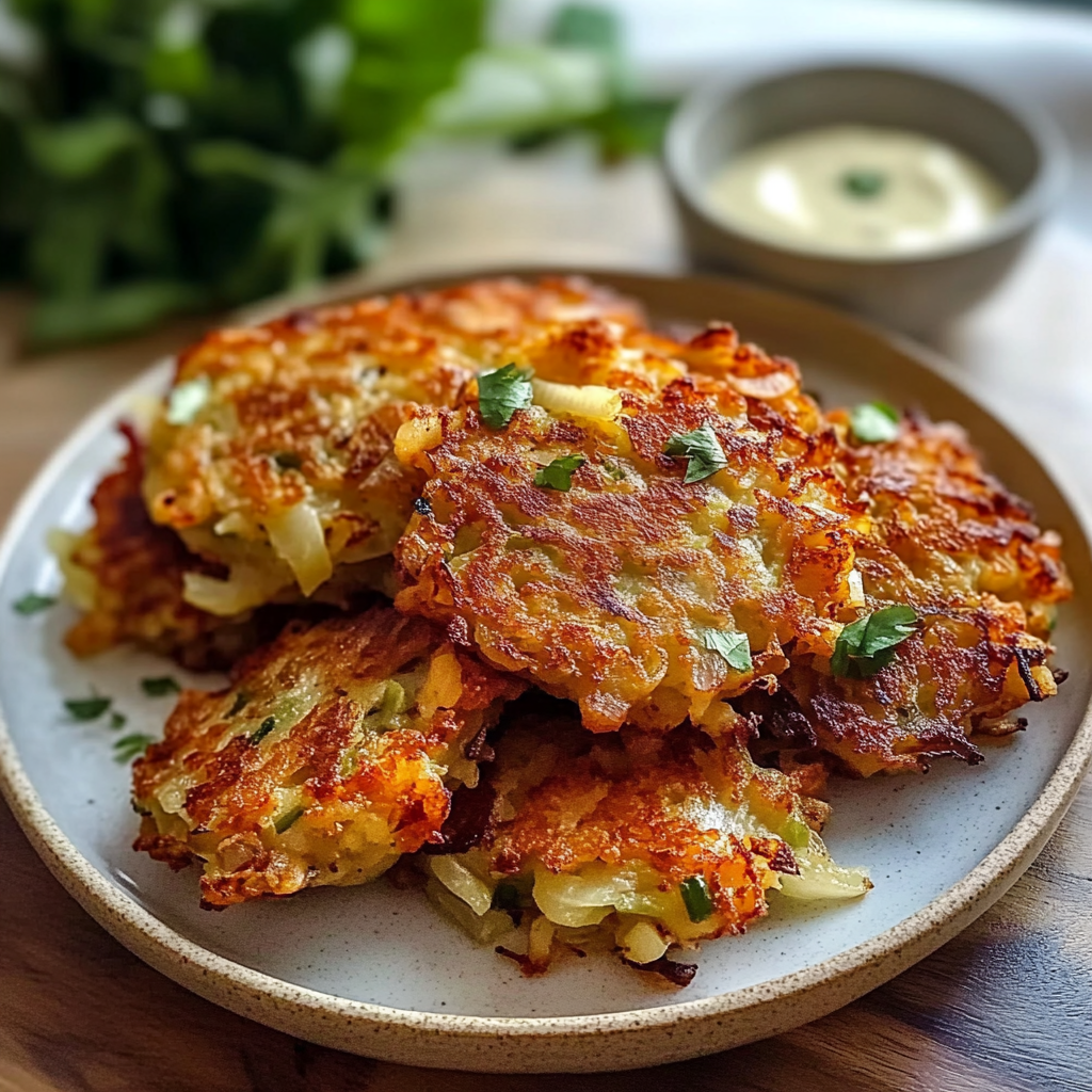 Cabbage Fritters 20 Cabbage Fritters