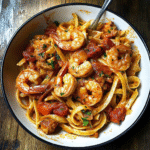 Cajun Pasta with Sausage Shrimp Chicken 1