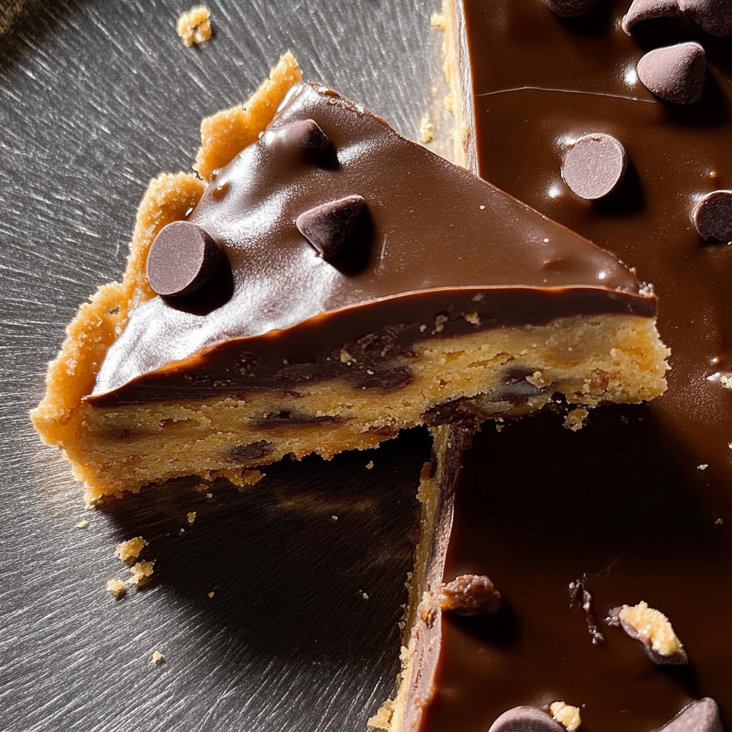 Caramel Chocolate Chip Cookie Tart 22 Caramel Chocolate Chip Cookie Tart