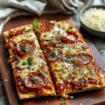 Cottage Cheese Flatbread Pizza 1