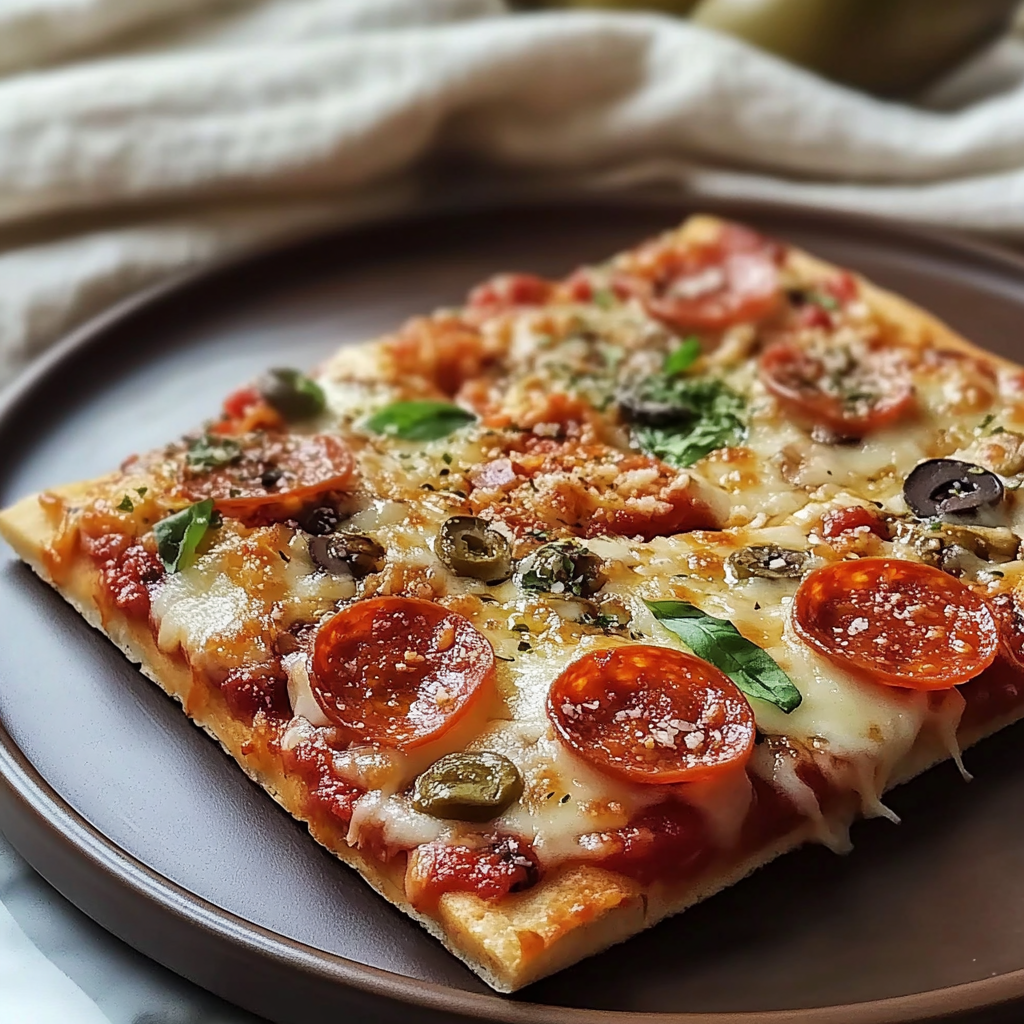 Cottage Cheese Flatbread Pizza