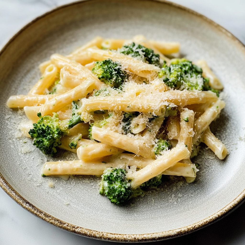 Creamy Lemon Broccoli Pasta