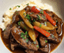Crockpot Pepper Steak