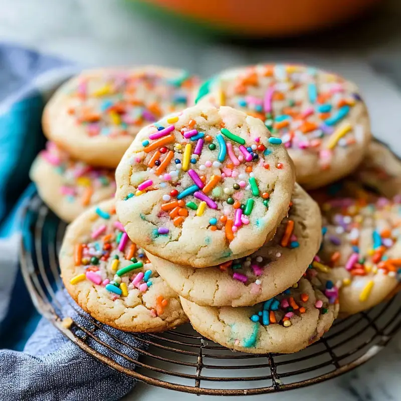 Drop Sugar Cookies with Sprinkles 1