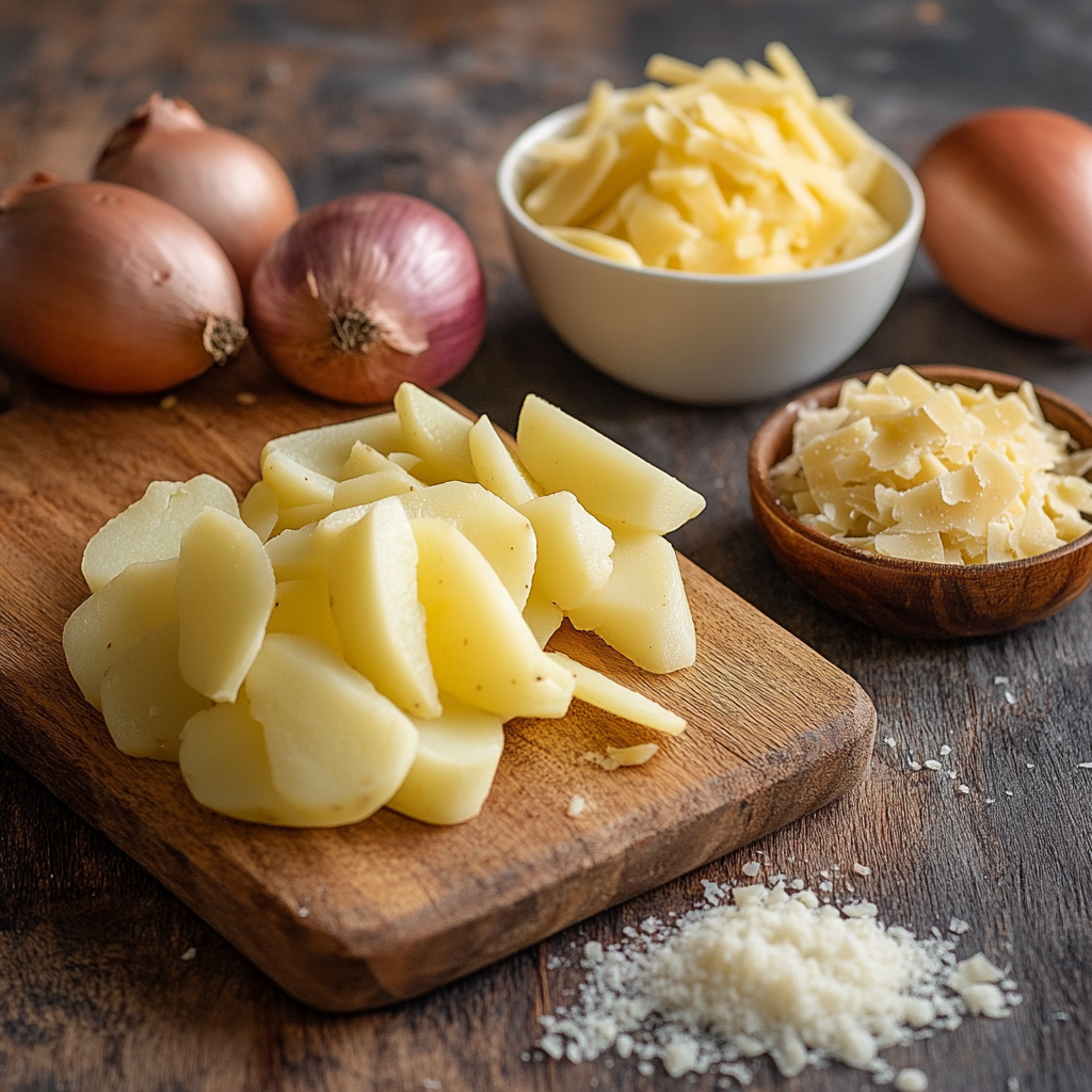 French Onion Smashed Potatoes ingredients