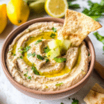Garlic Lemon White Bean Dip 1