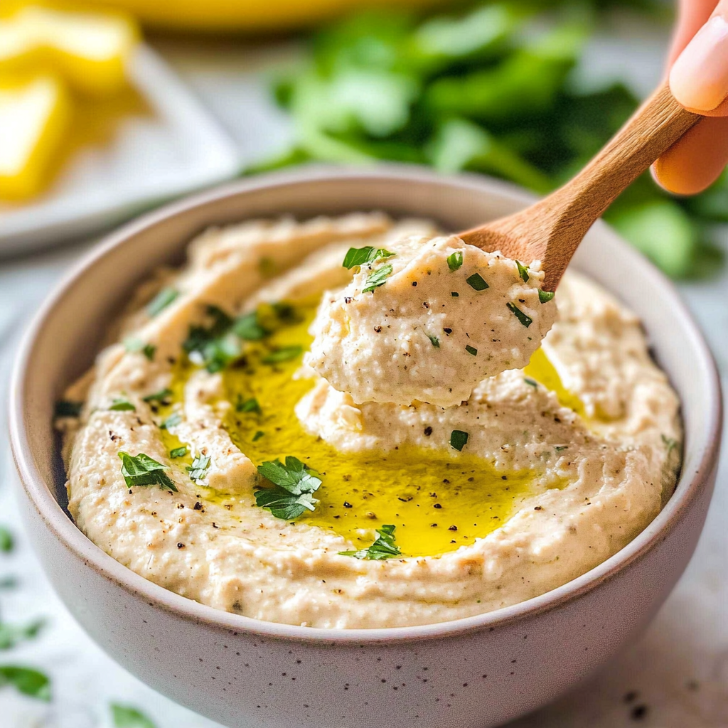 Garlic-Lemon White Bean Dip 19 Garlic-Lemon White Bean Dip