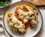 Garlic Chicken & Spinach Stuffed Shells