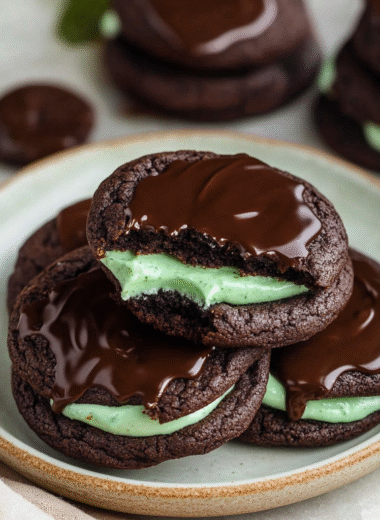 Grasshopper Cake Mix Cookies 1