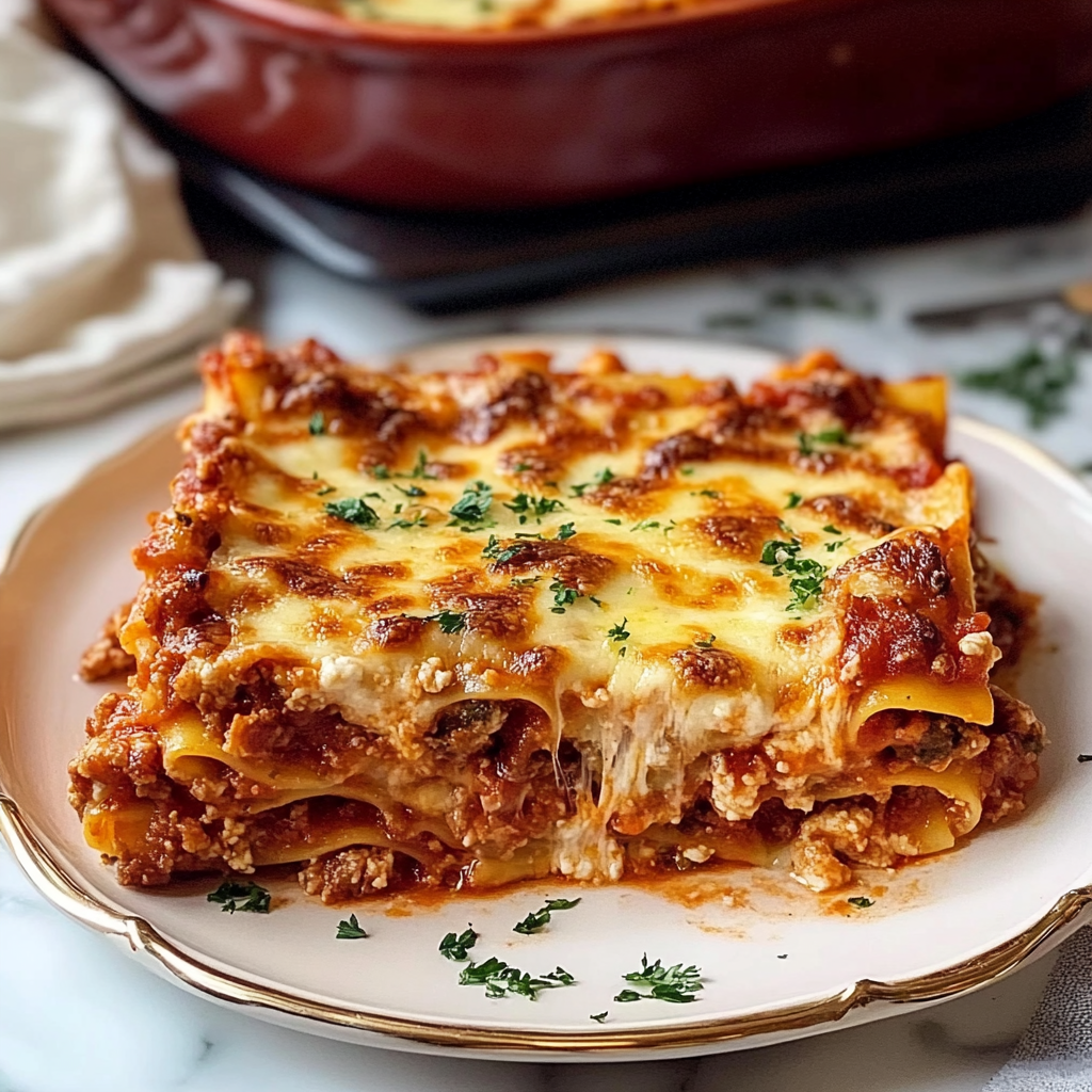 Greek Yogurt Lasagna