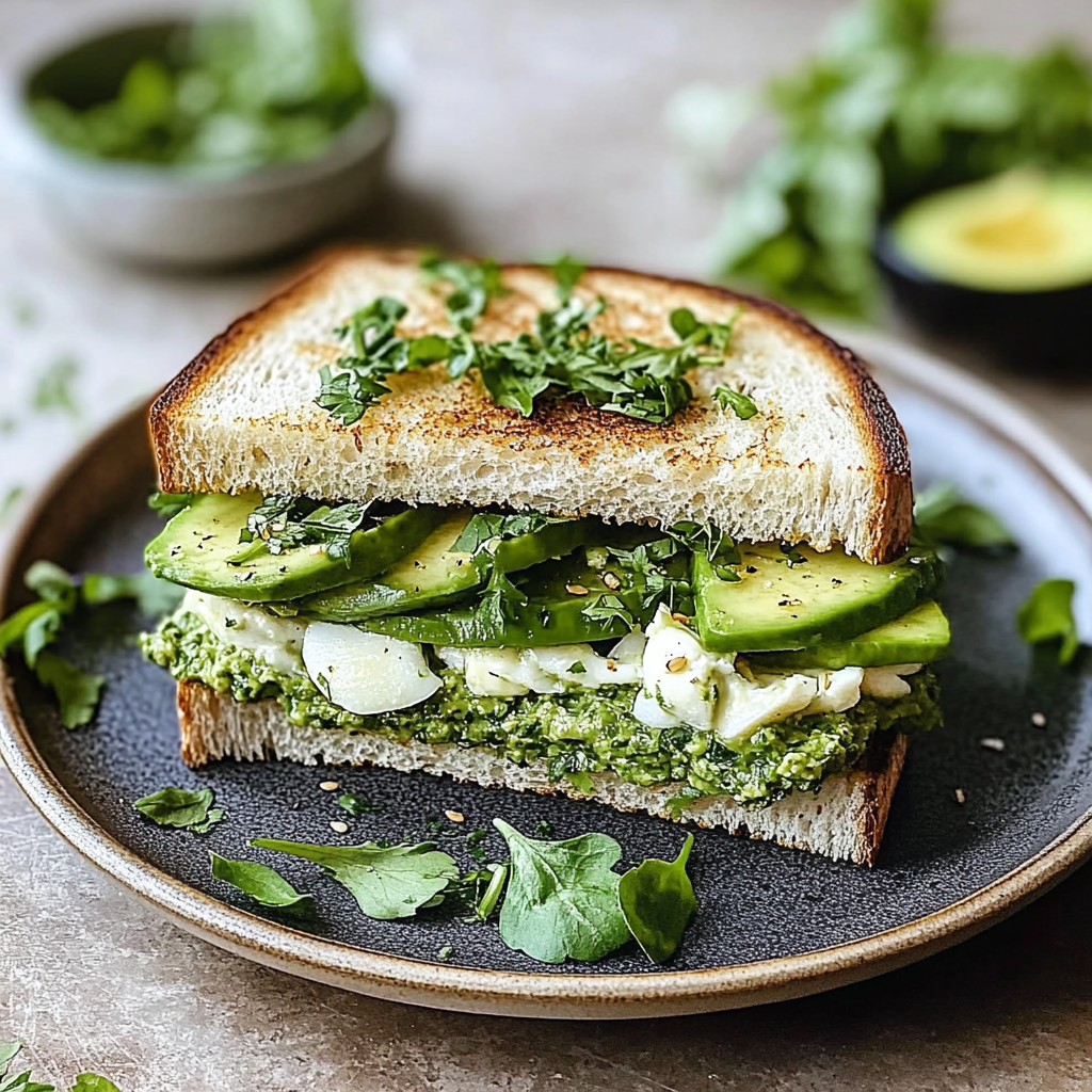 Green Goddess Sandwich 1