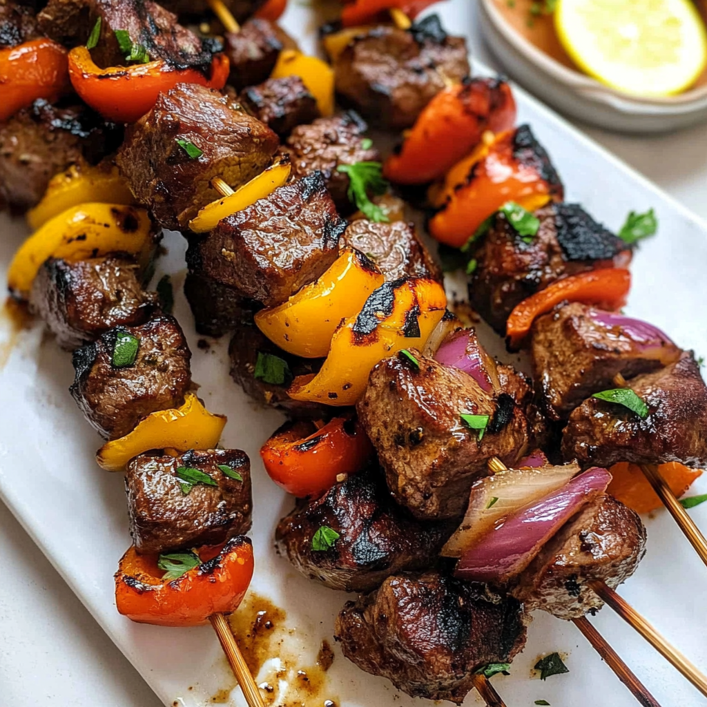 Grilled Steak Kabobs 1