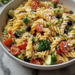 High Protein Pasta Salad 1