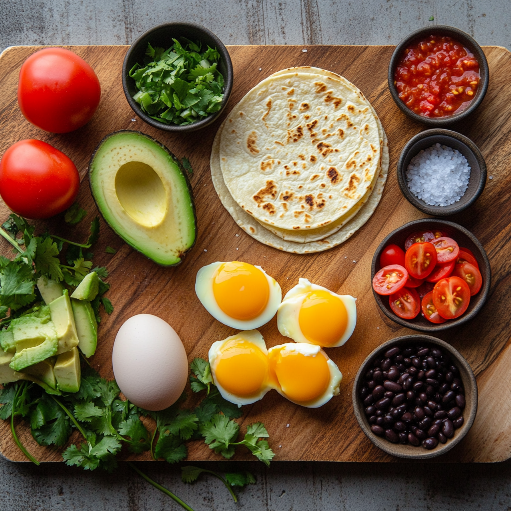 Huevos Rancheros ingredients