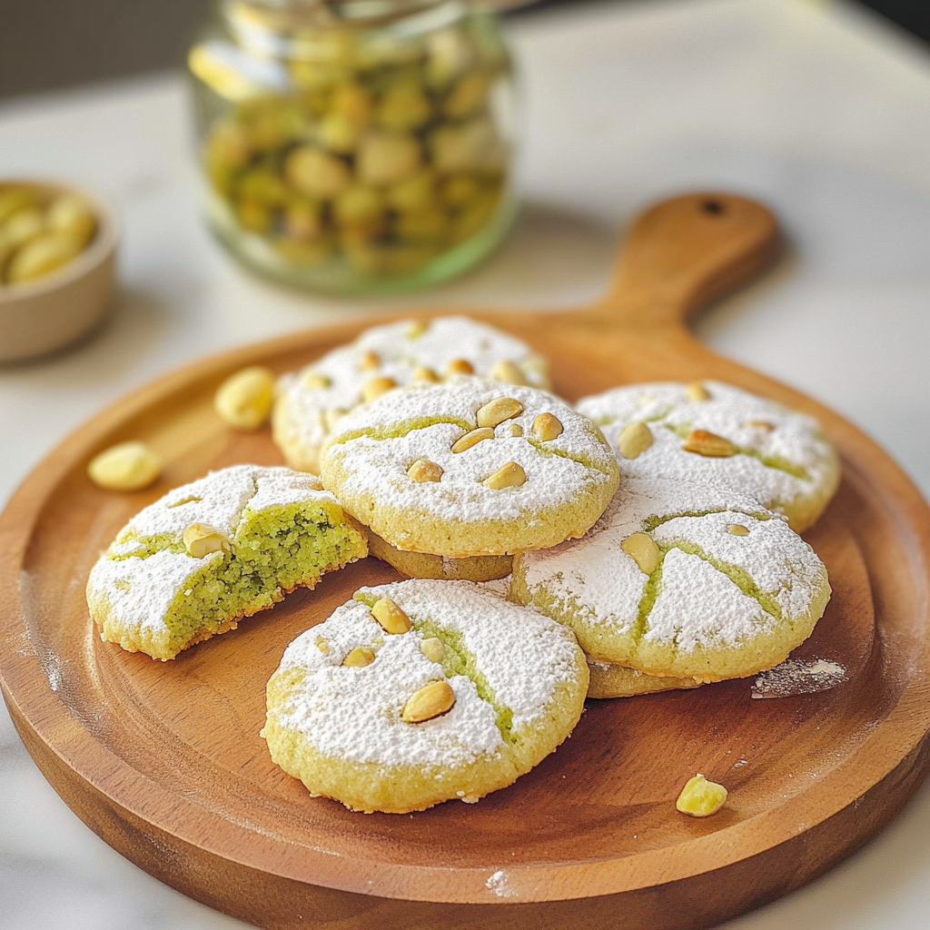 Italian Pistachio Cookies 1