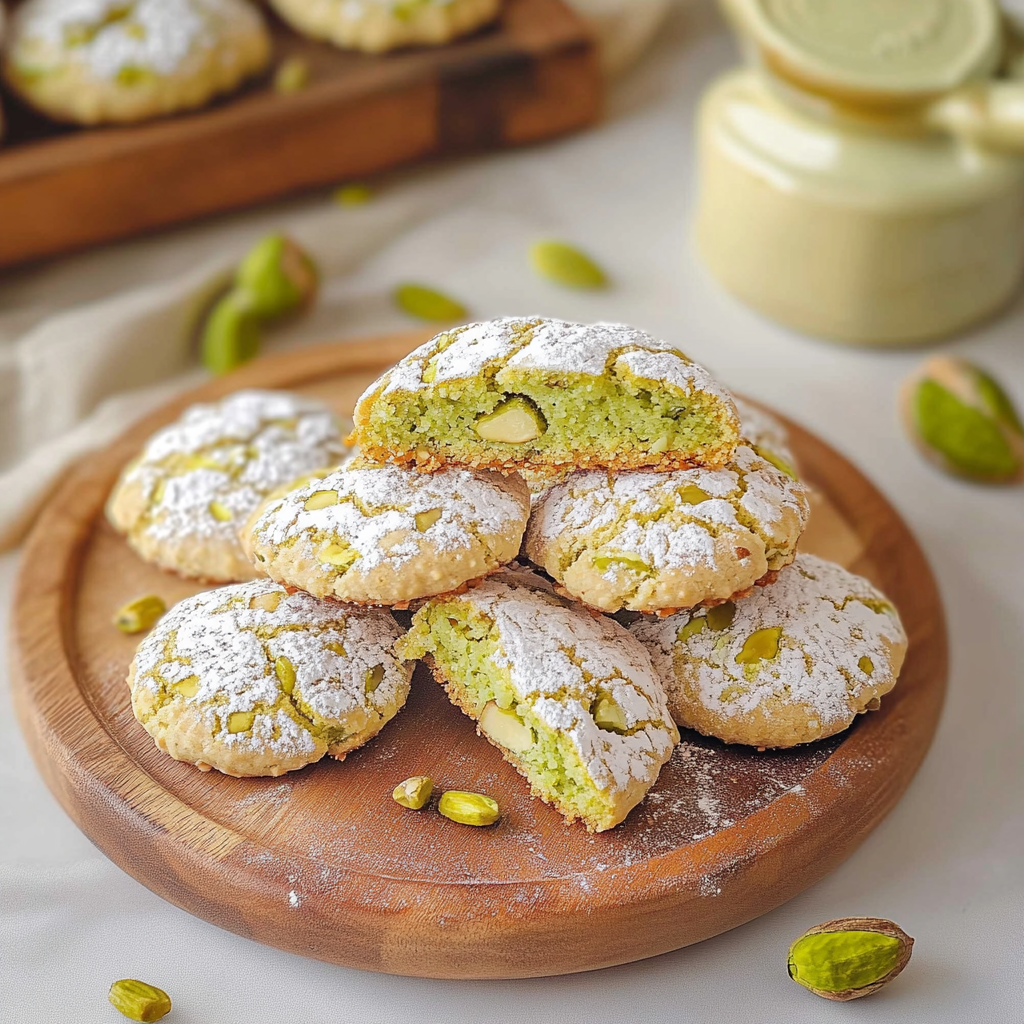 Italian Pistachio Cookies