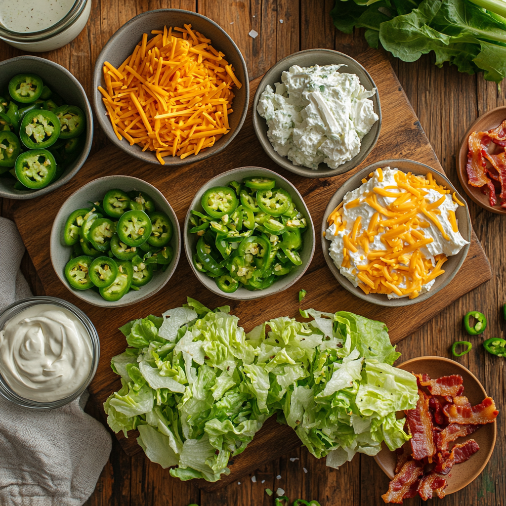 Jalapeno Popper Salad 20 Jalapeno Popper Salad ingredients