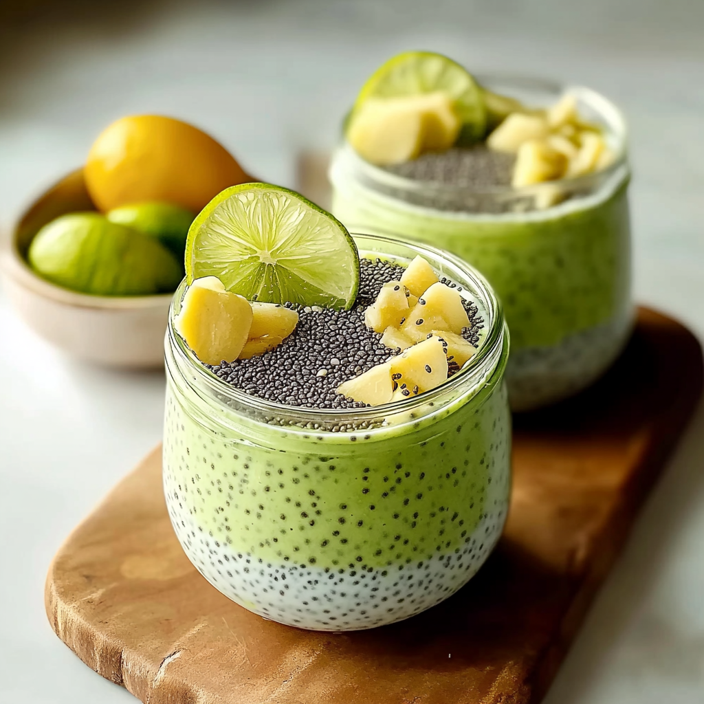 Key Lime Chia Seed Pudding