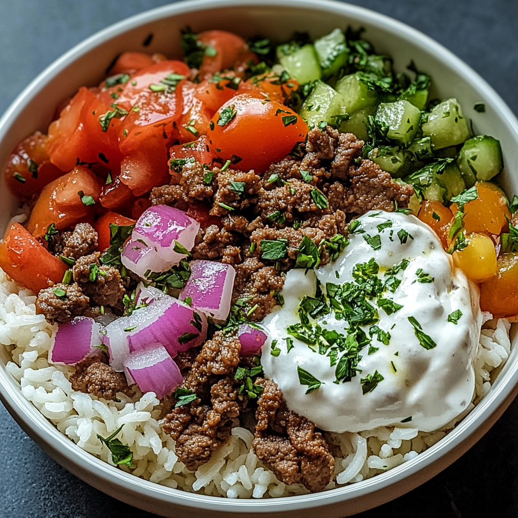 Lamb Gyro Bowls