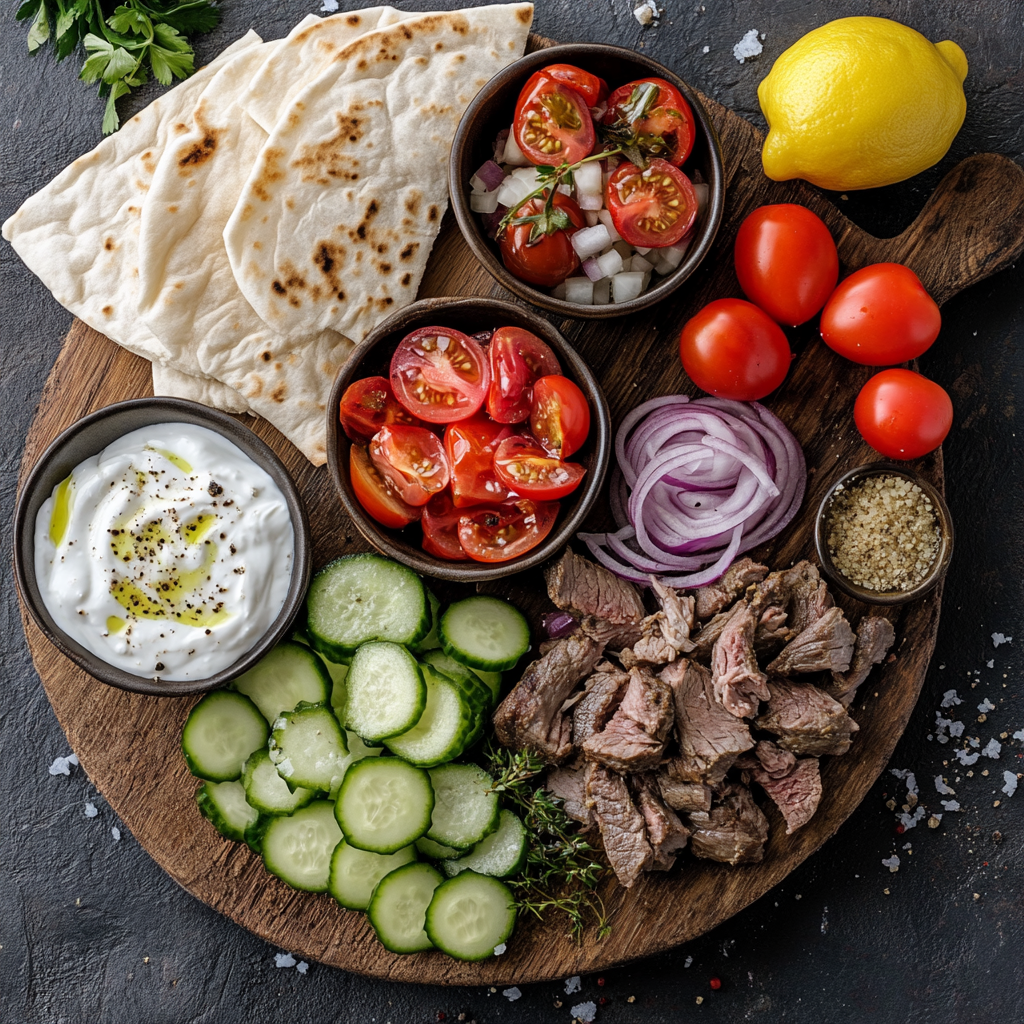 Lamb Gyro Bowls ingredients