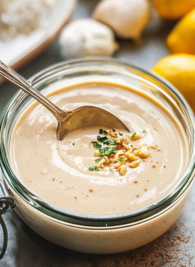 Lemon Tahini Dressing 1