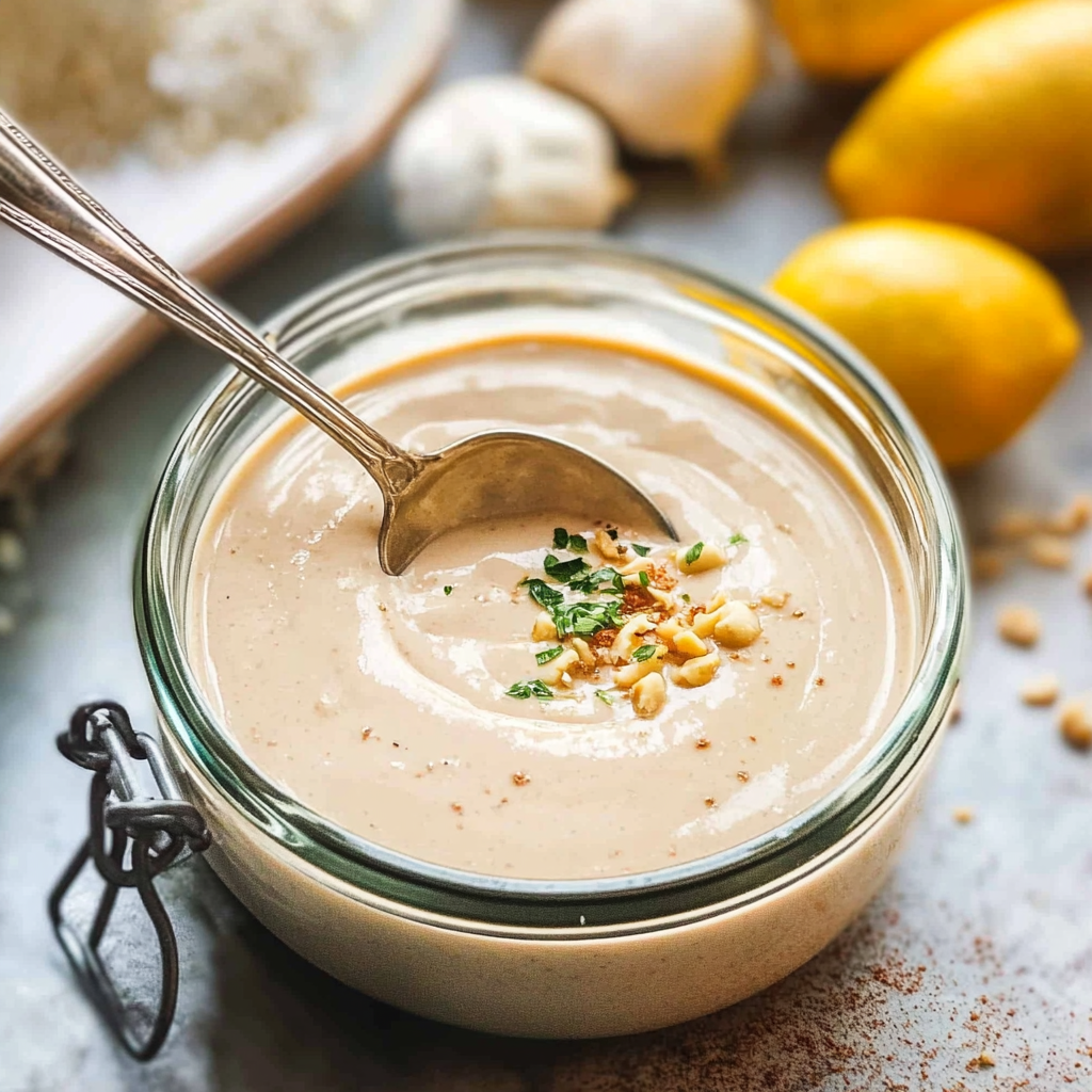 Lemon Tahini Dressing 1