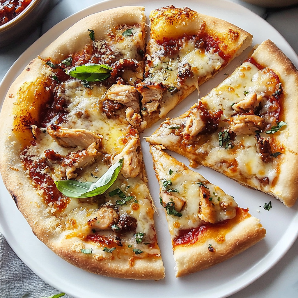 Marry Me Chicken Pizza