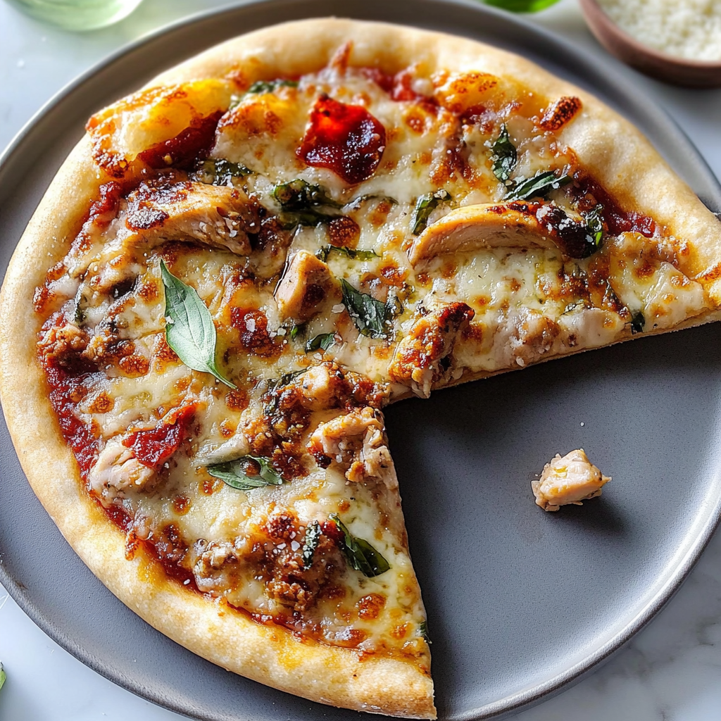 Marry Me Chicken Pizza