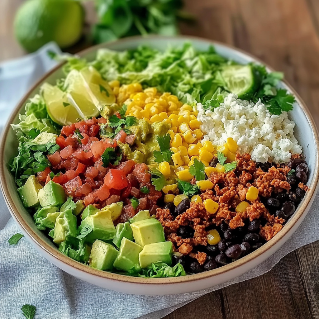 Mexican Turkey Taco Salad Bowls 23 Mexican Turkey Taco Salad Bowls