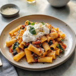 Pasta Alla Norma with Burrata 1