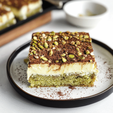 Pistachio Tiramisu 1