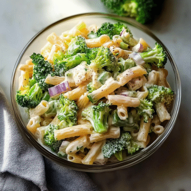 Protein Broccoli Pasta Salad 1