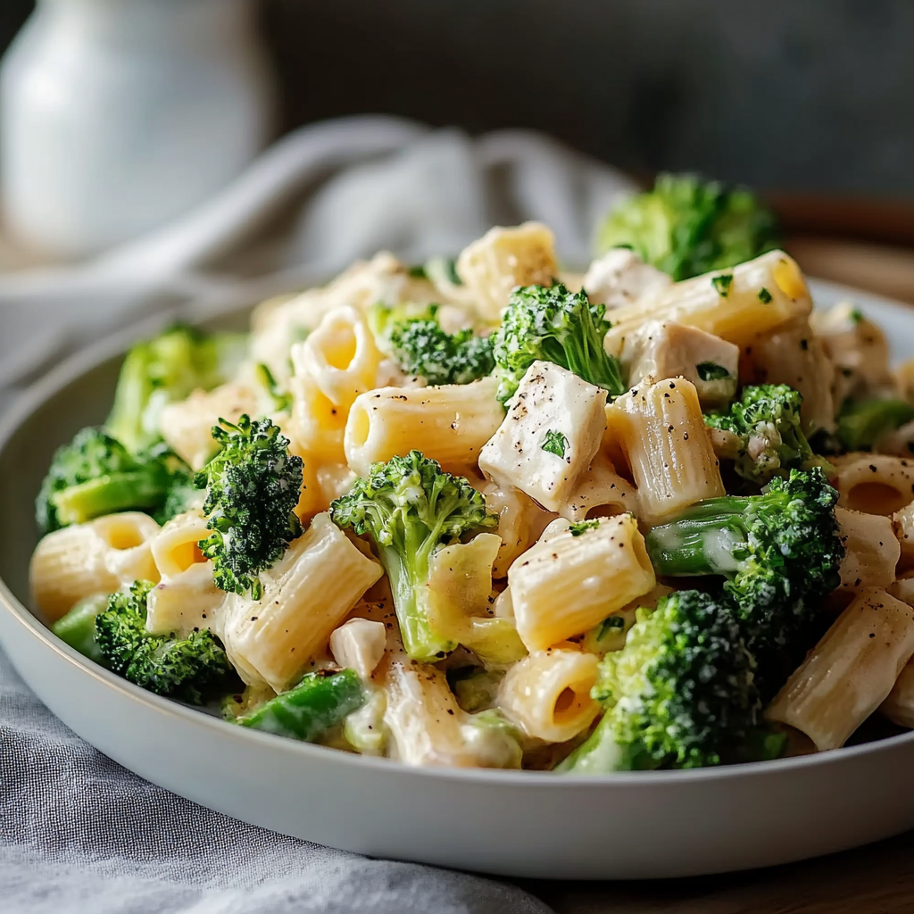 Protein Broccoli Pasta Salad
