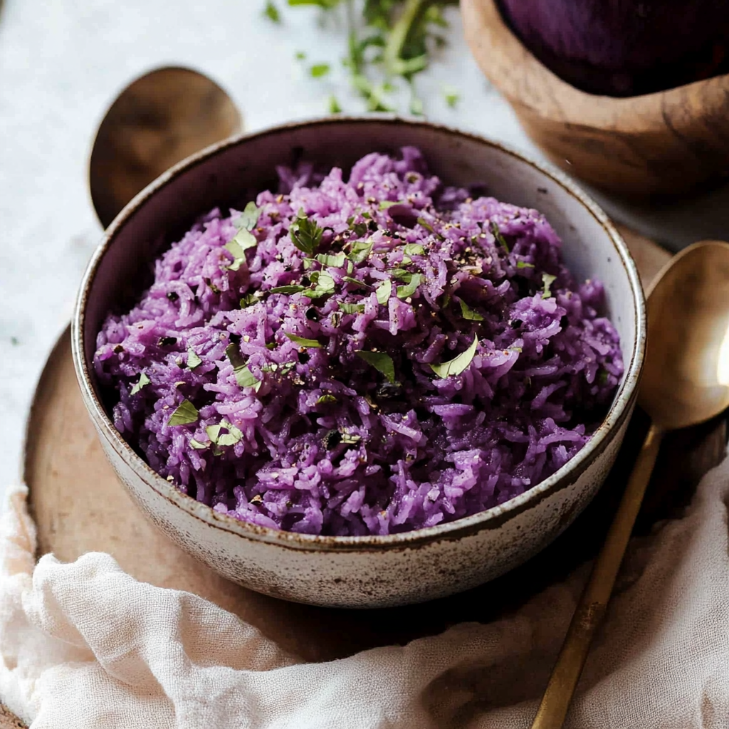 Purple rice