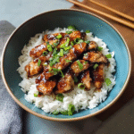 Quick Chicken Thighs with Jasmine Rice 1