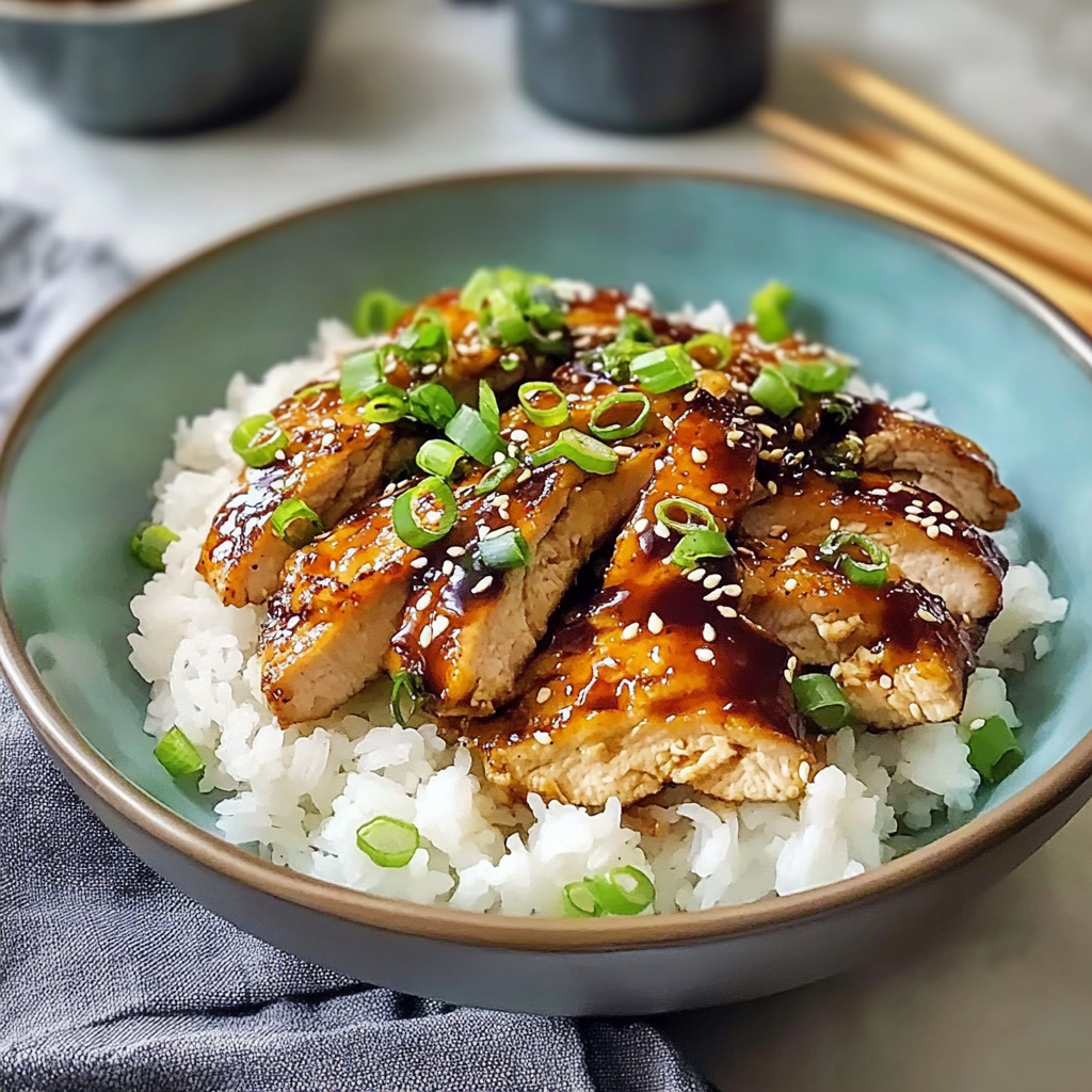 Quick Chicken Thighs with Jasmine Rice