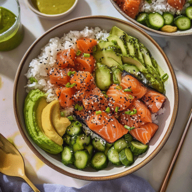 Salmon Poke Bowls 1