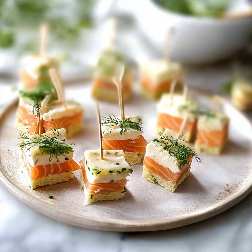 Smoked Salmon Appetizer Bites 1