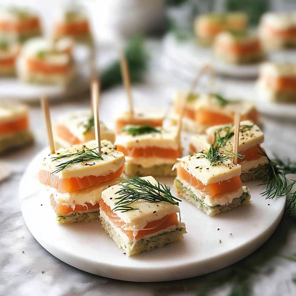 Smoked Salmon Appetizer Bites