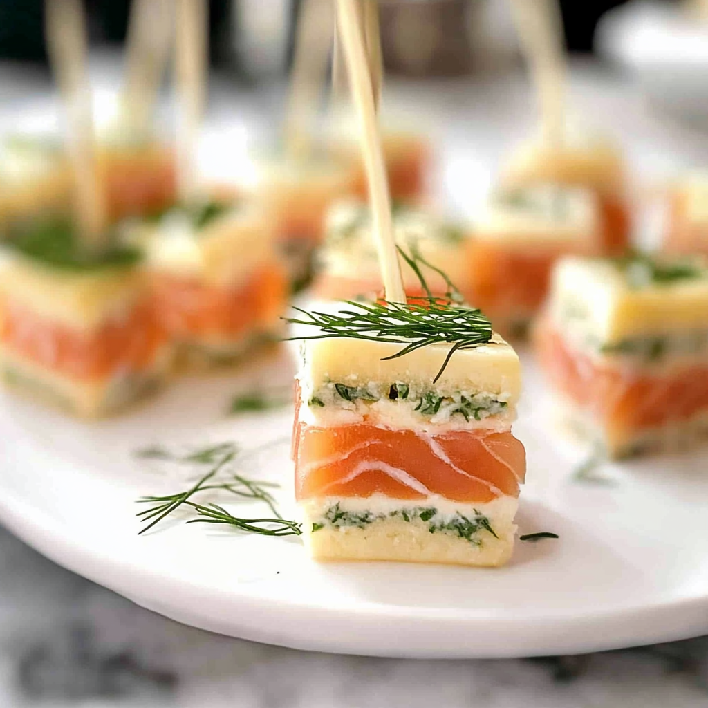 Smoked Salmon Appetizer Bites