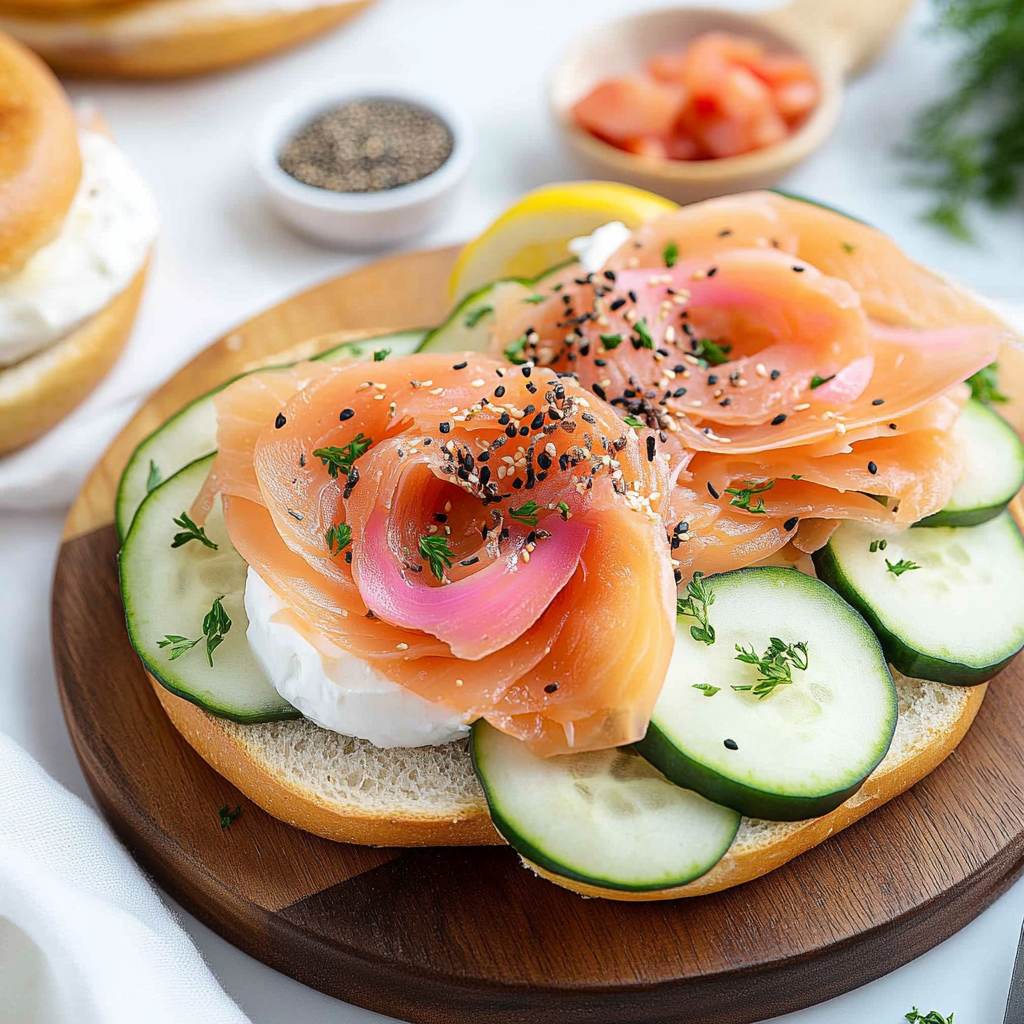 Smoked Salmon Bagel Board 21 Smoked Salmon Bagel Board