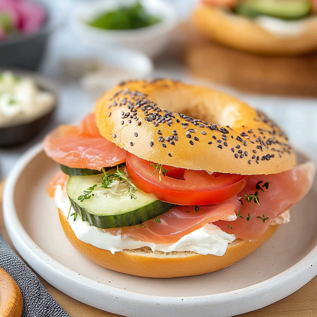Smoked Salmon Bagel Board 22 Smoked Salmon Bagel Board