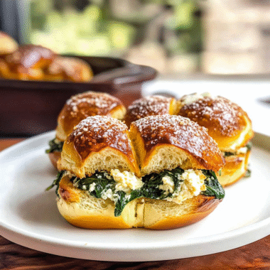 Spinach Feta Pretzel Sliders 25 Spinach Feta Pretzel Sliders 1