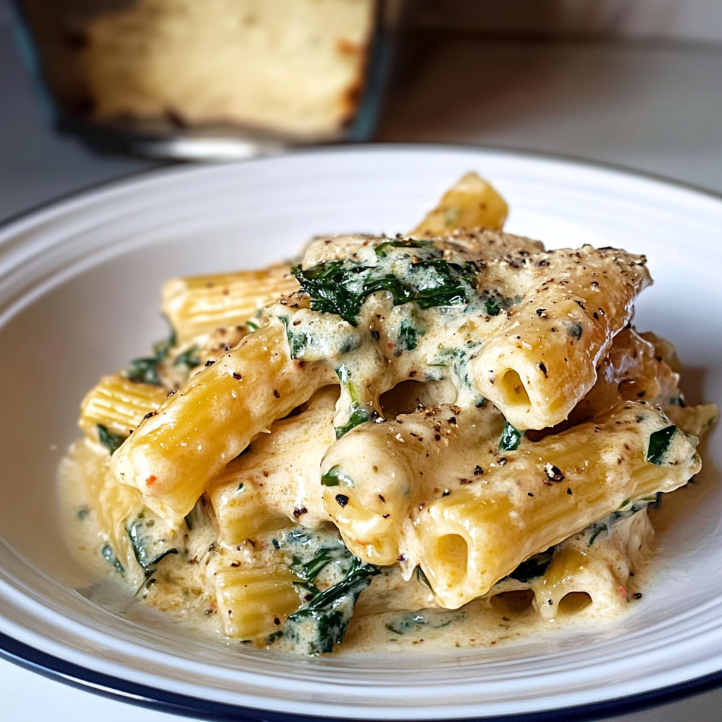 Spinach Rigatoni 19 Spinach Rigatoni