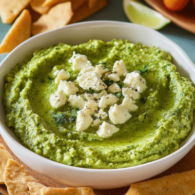 Spring Pea Feta Dip 1